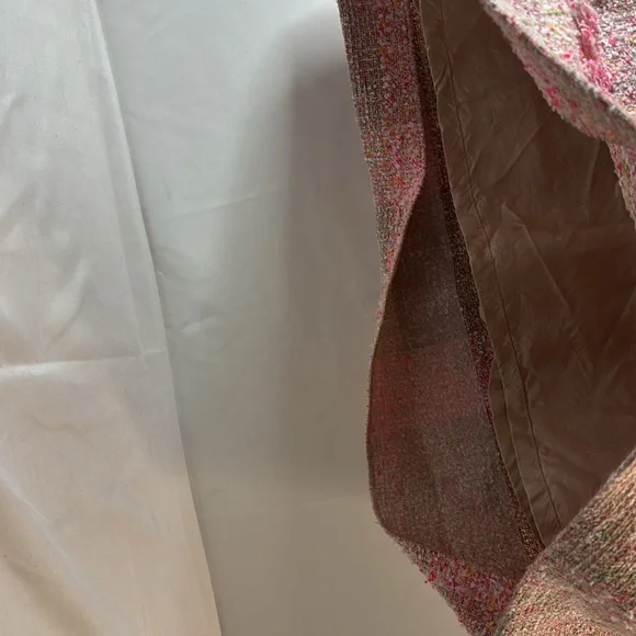 Brooks Brothers tweed skirt. Size 8. Pink/ Muti-color - Picture 2 of 8